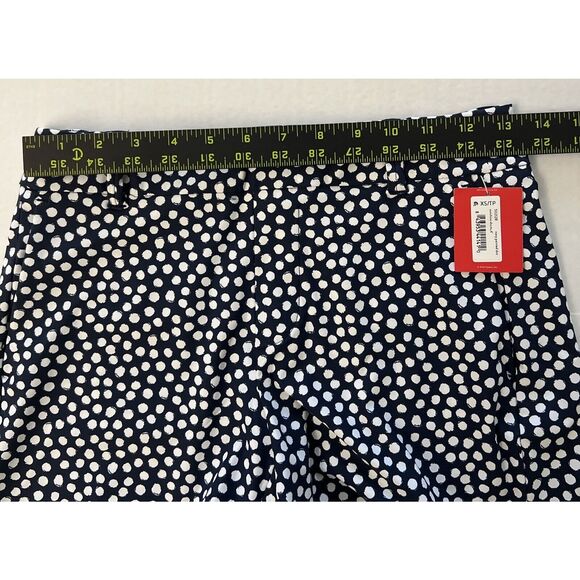 Spanx 50212R Women Sz XS Sunshine Shorts 6" Navy Painted Dot - Picture 7 of 15